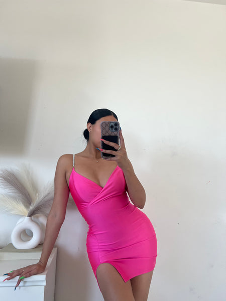 Anna dress (ultra fuchsia) 5681