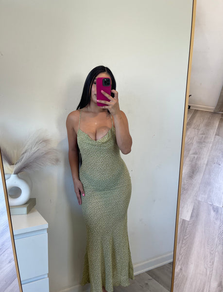 Mina dress (green)