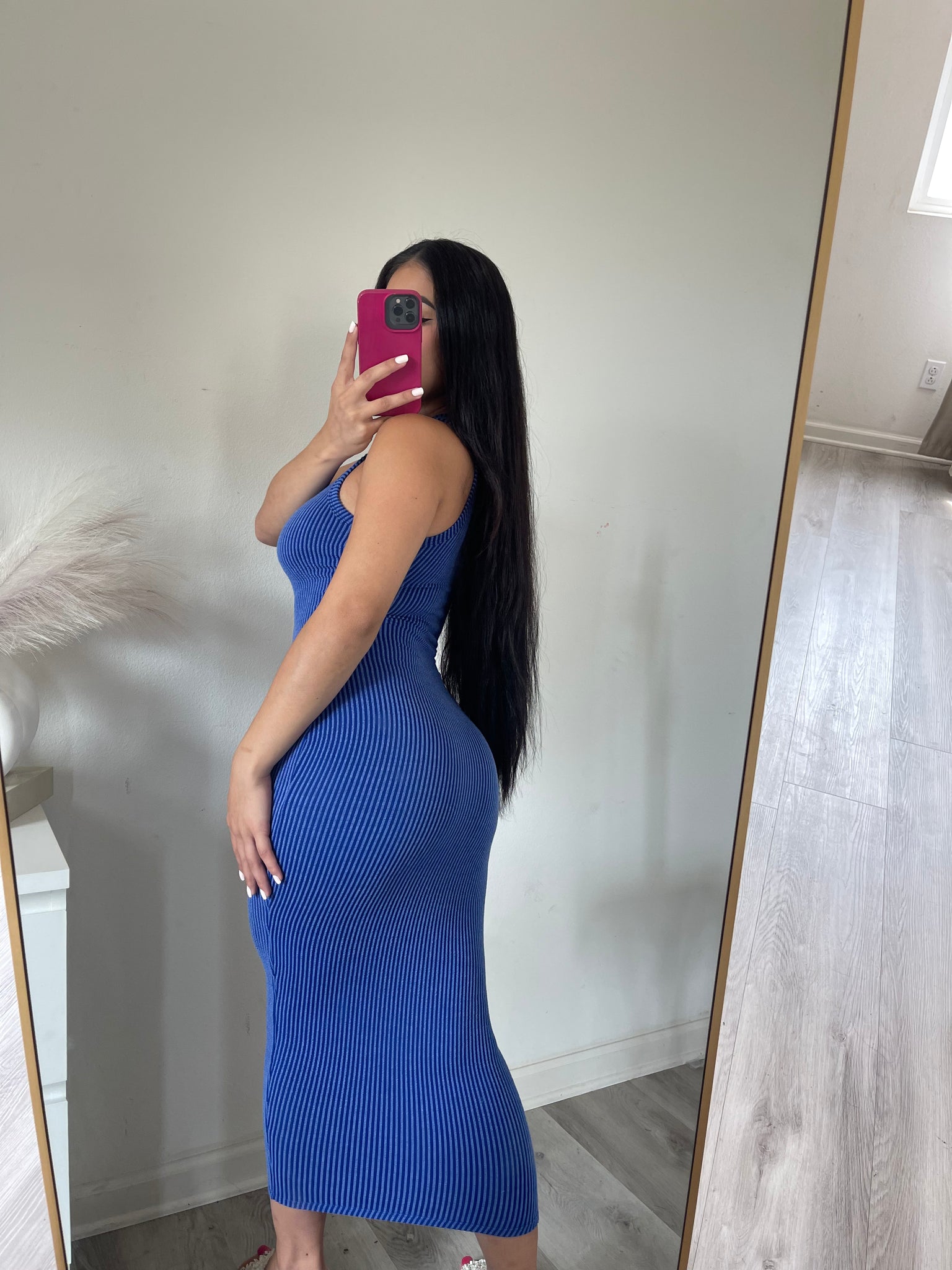 Mariella knit dress (indigo) 2248