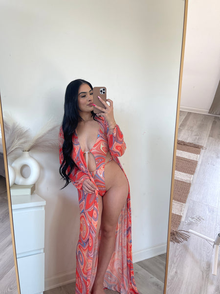 Cabby 3 piece set (orange )