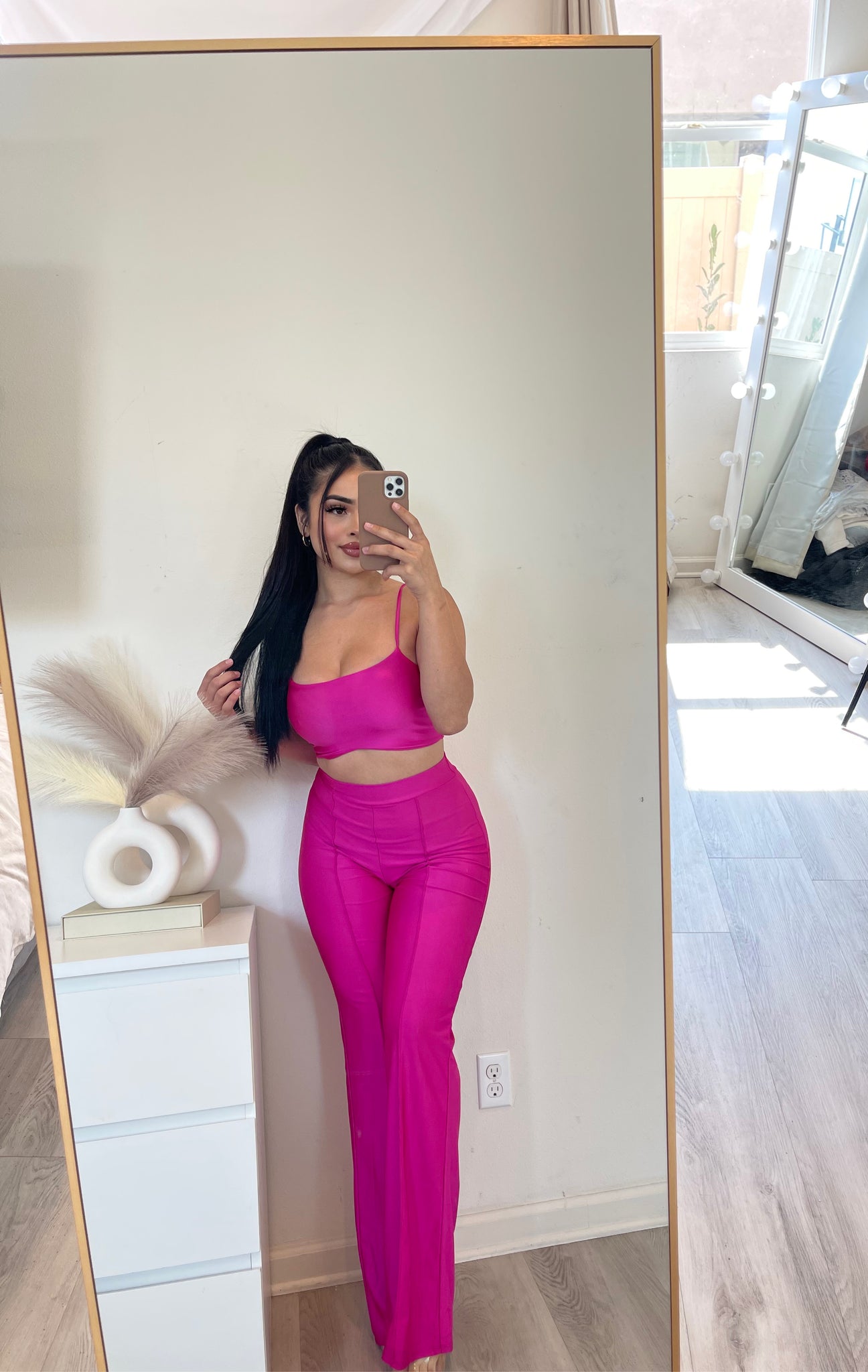 Alondra set ( flamingo pink) 5701