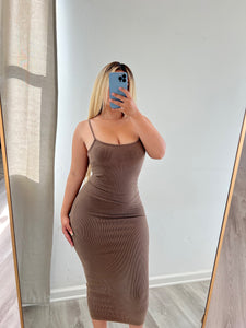 Gorgina dress (mocha)1810