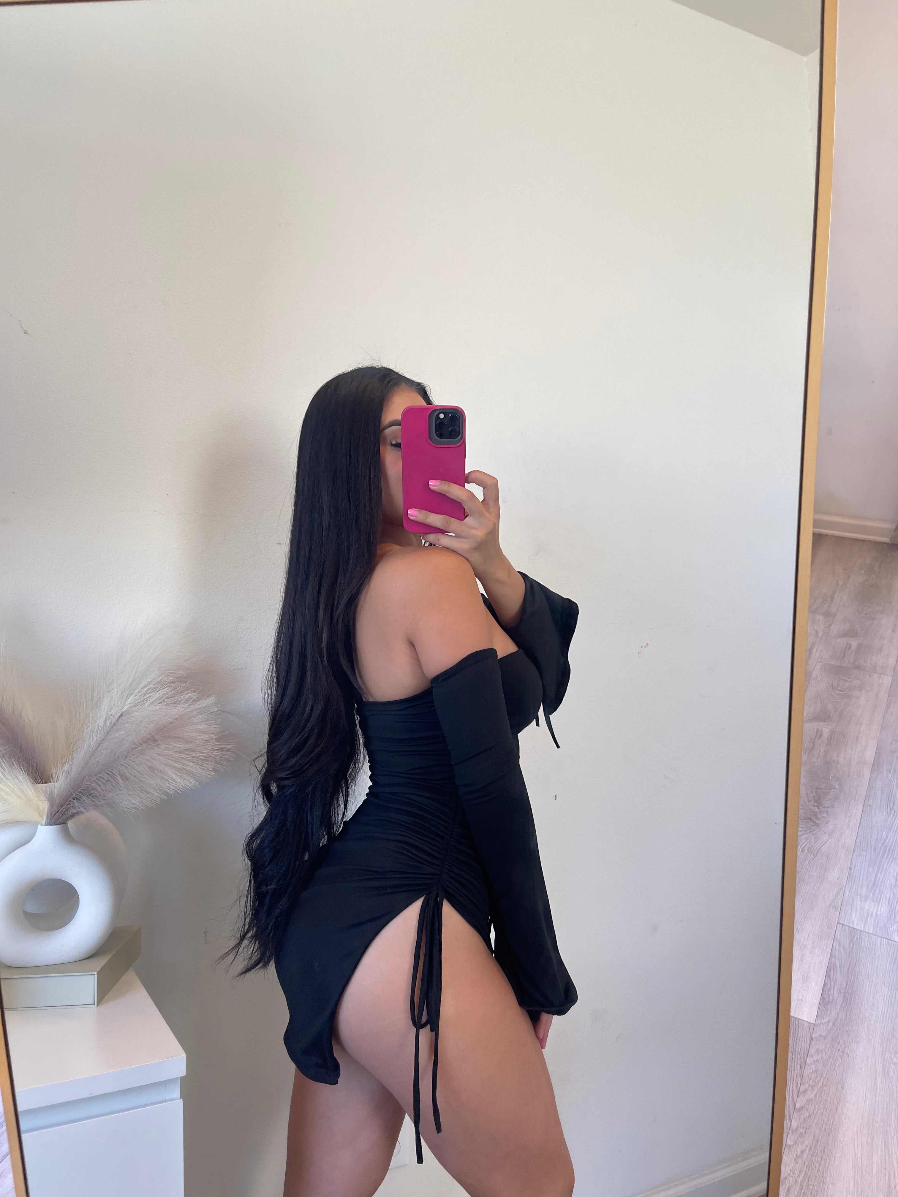 Ale double layer dress (black) 5029 by