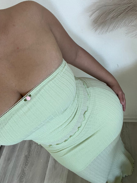 Nelly two piece maxi set (sage) 16381