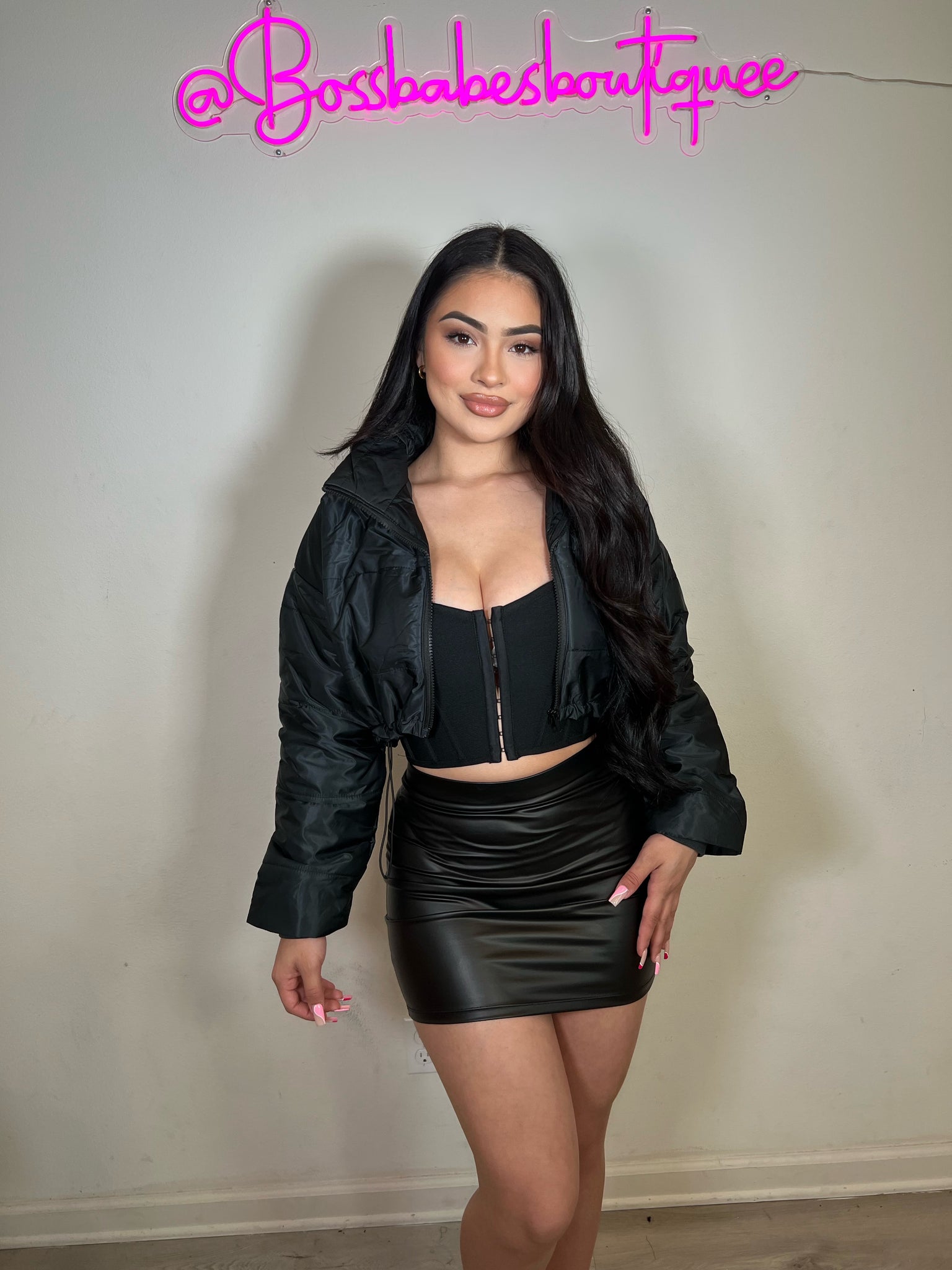 Storm cropped jacket