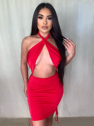 Yebelinda dress (red)1983