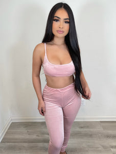 Feeling pink two piece set