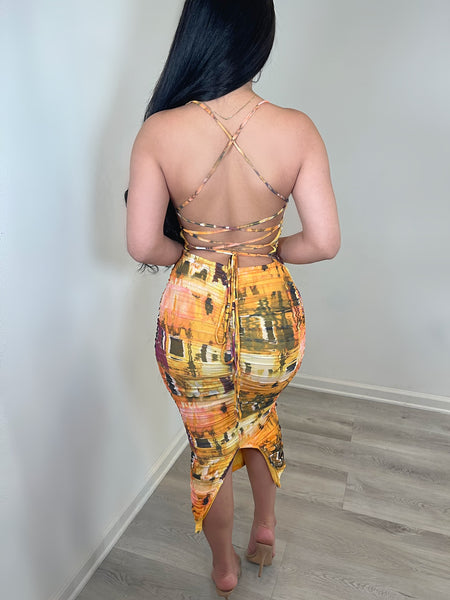 Lali dress (yellow)