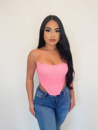 Tinker corset top (pink)