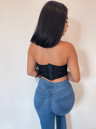 Tinker corset top (black)