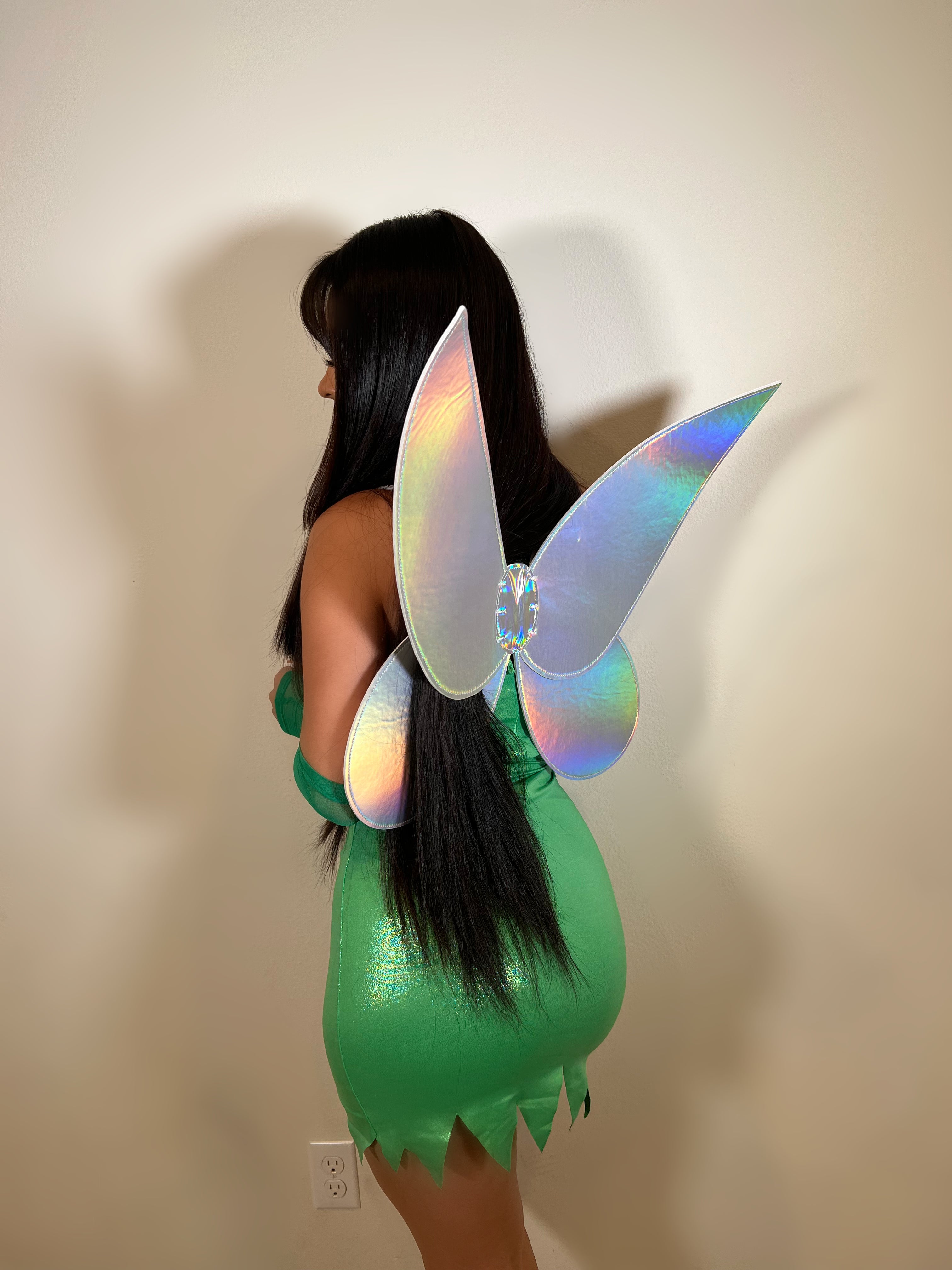 (Final sale) Tinker bell costume (wings not included)