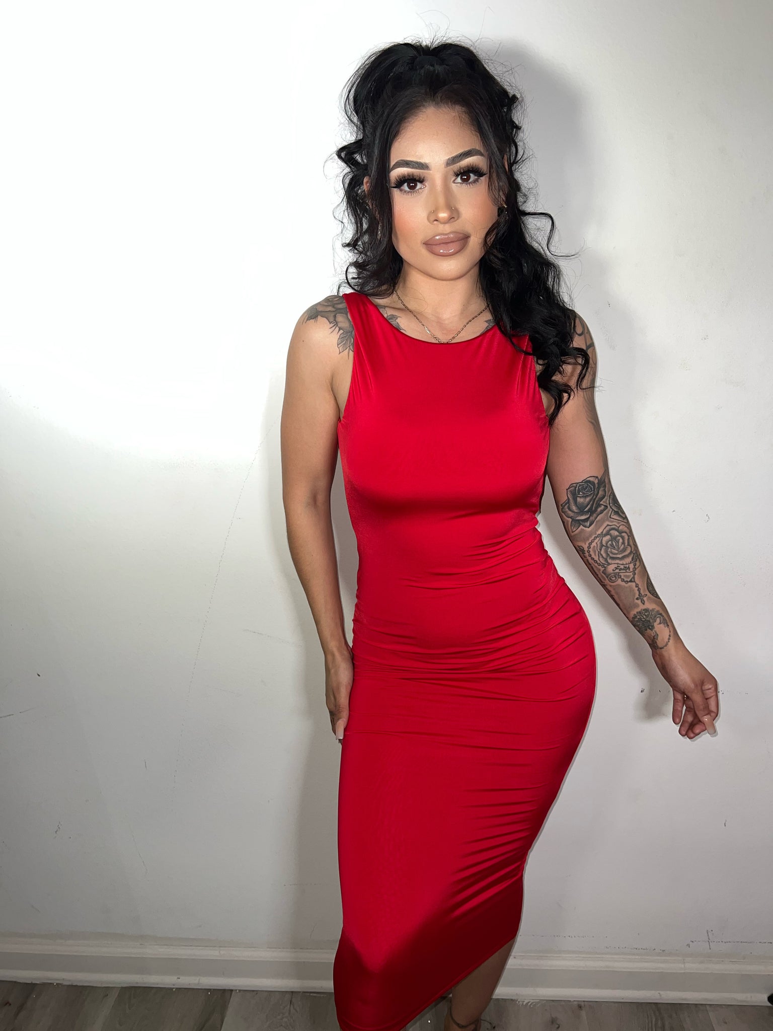 Carmen red dress 1814