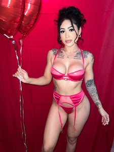 Ring it on lingerie Set (pink) 772259