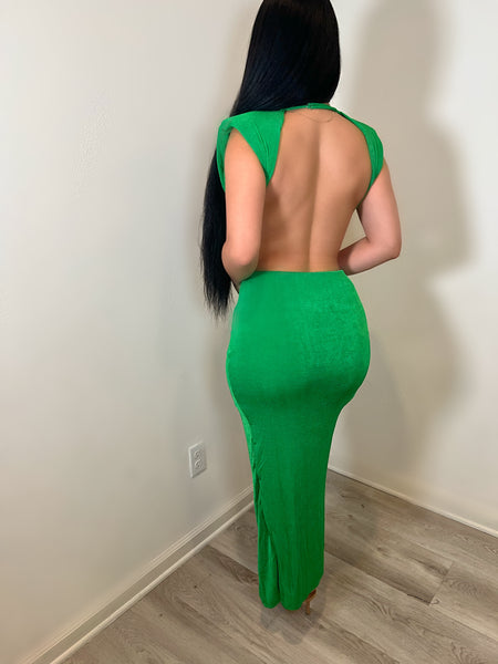 Moni dress (green)1913