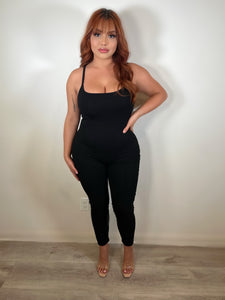Emzy snatch jumpsuit (black) 2373