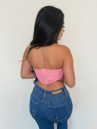 Tinker corset top (pink)
